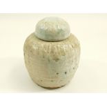 LIDDED JAR.