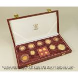 GOLD COIN SET.