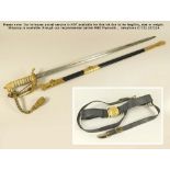 NAVAL DRESS SWORD.