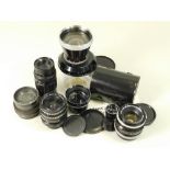 VARIOUS LENSES.