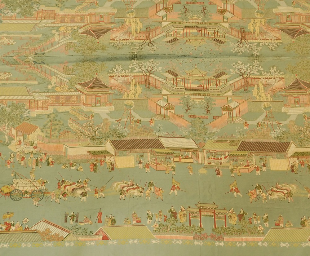 CHINESE TEXTILE. - Bild 2 aus 3