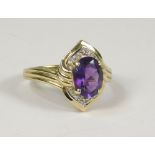 AMETHYST RING.