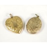 GOLD LOCKETS.