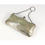 SILVER PURSE.