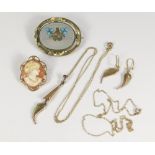 WITHDRAWN FROM AUCTION. CAMEO BROOCH ETC.