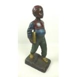 A bronze figure of a boy, second half 20th century,