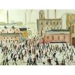 After Laurence Stephen Lowry (British, 1887-1976): 'Going to Work', limited edition print, 481/850,