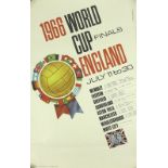 A Carvosso 1966 World Cup poster,