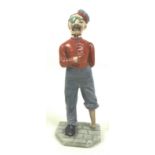 A Royal Worcester porcelain figurine, circa 1900, modelled as After War,