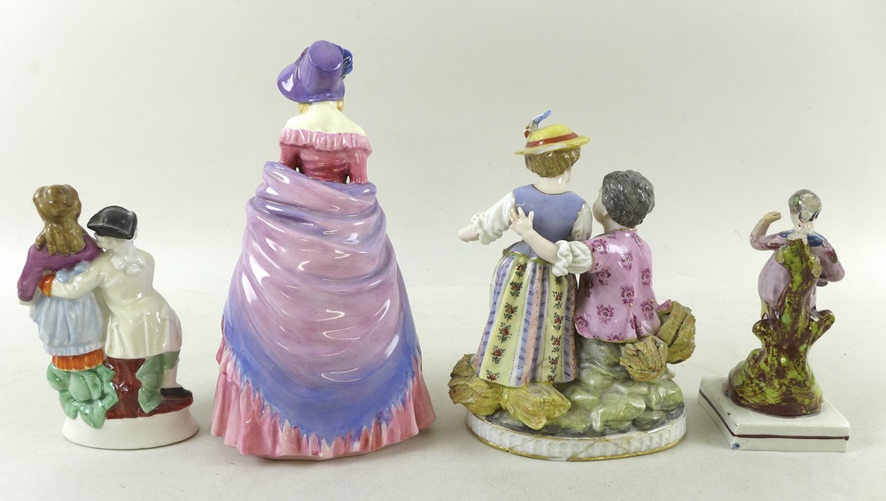 A group of English and Continental porcelain, 19th century and later, - Image 3 of 15