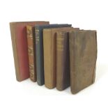 A collection of six books, many relating to Scotland, including 'The Diary of Dugald Buchanan',