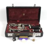 A Buffet Crampon & Cie Paris Bb clarinet, circa 1940s, serial 36320, with additional Vandoren A2