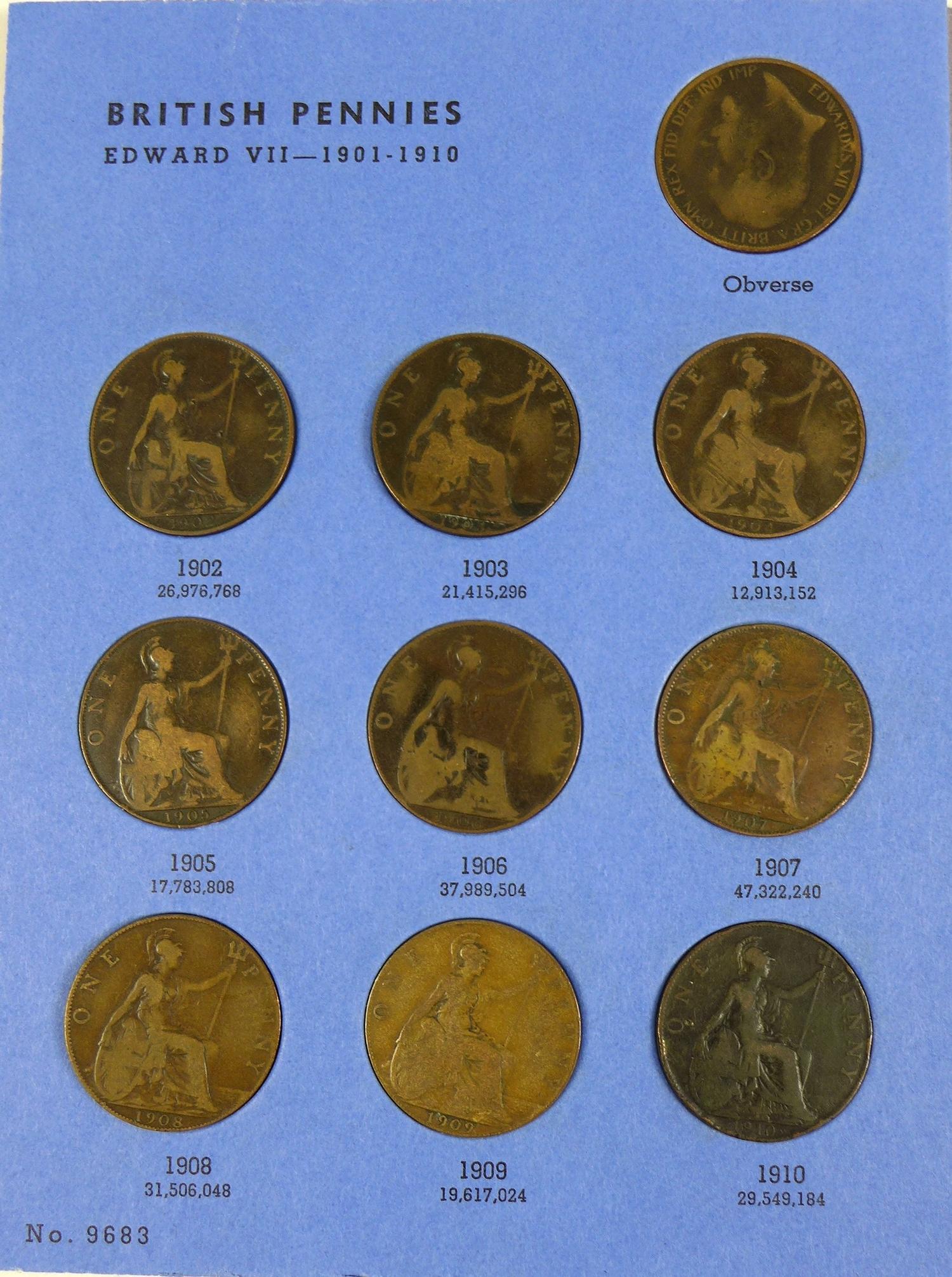 A large collection of coins, including some 19th century and later British, well circulated, - Image 4 of 8