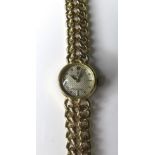 An 18ct gold Rolex Precision lady's bracelet wristwatch, circa 1980s