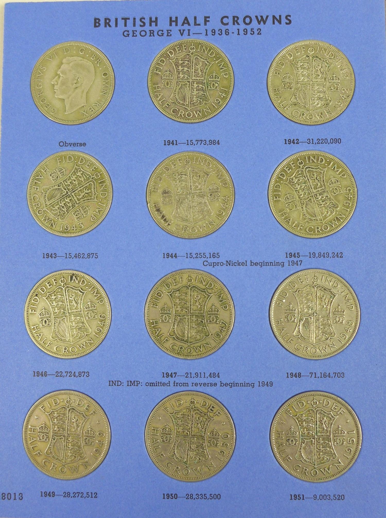 A large collection of coins, including some 19th century and later British, well circulated, - Image 3 of 8