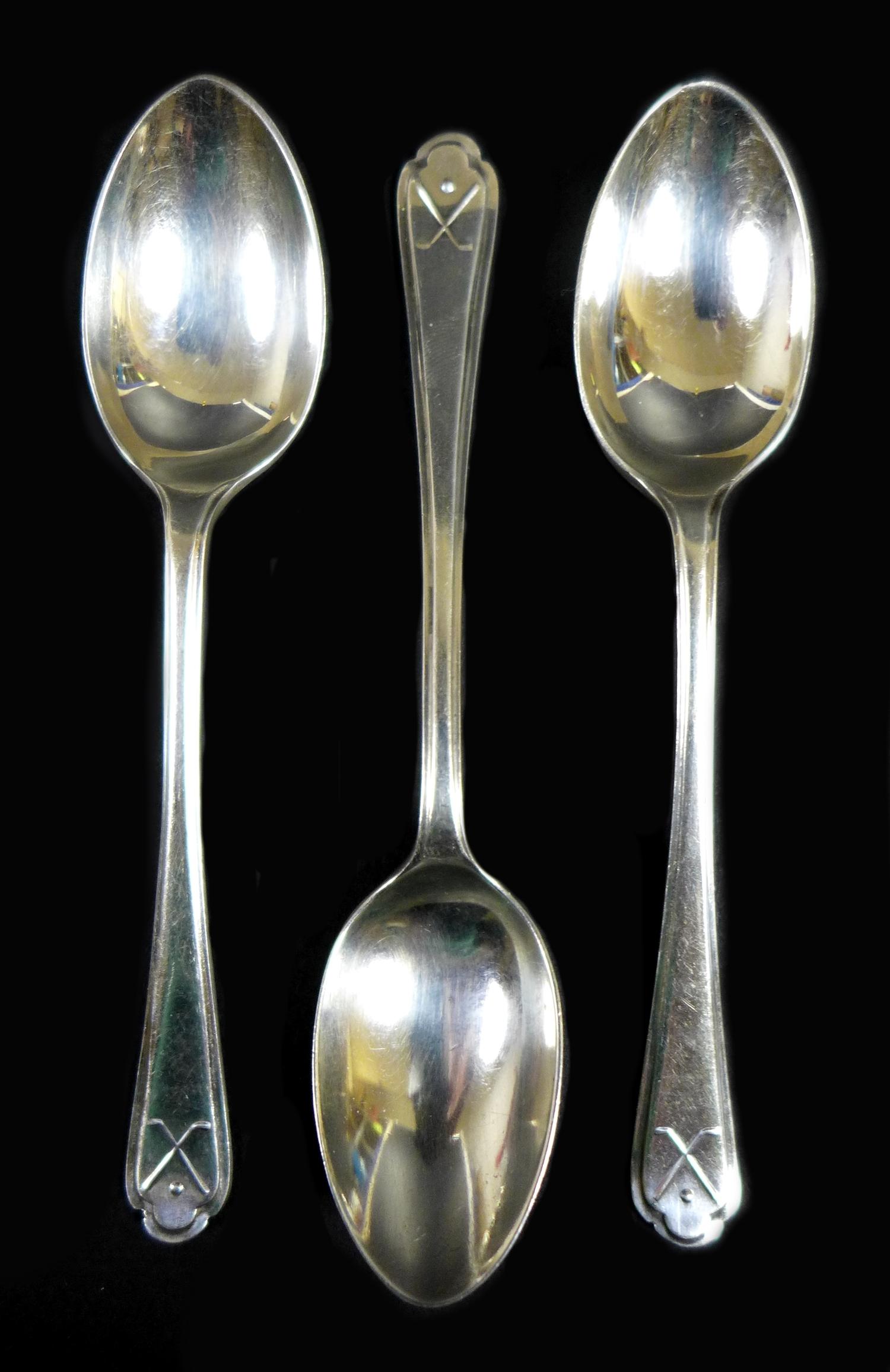 A group of silver, including a Georgian teaspoon, Peter & William Bateman, London 1812, and nine - Image 2 of 8