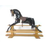 ***BEING SOLD ON BEHALF OF CHILDREN IN NEED*** A Haddon Rockers rocking horse, circa 1980s,
