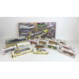 A President's Choice Mikado Edition train set together with eight boxed Bachmann carriages and