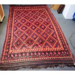 A South Persian kelim carpet,