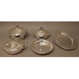 A group of French plated wares by Christofle,