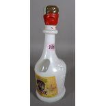 A limited edition Osborne brandy bottle designed by Dali.