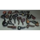 A quantity of early 20th century pipe cases,(approx. 50).