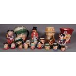 Royal Doulton Character mugs, including The Rt Hon JC Smut KC CH DTD,