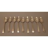 Silver table flatware,