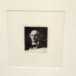 Eduard Manet (French, 1832-1883), Charles Baudelaire en Face, etching, (M.