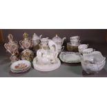 A Minton Adam pattern part tea and coffee set, (qty).