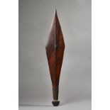 A Solomon Islands (Malaita) hardwood war club; (supe,