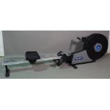 Norditrack Rower R7, a foldable rowing machine, 230cm long.