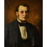 Sir William McTaggart (1835-1910), Portrait of James Templeton, oil on canvas,