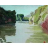 Nancy Raphael (British, 1908-2003), The River Lot,