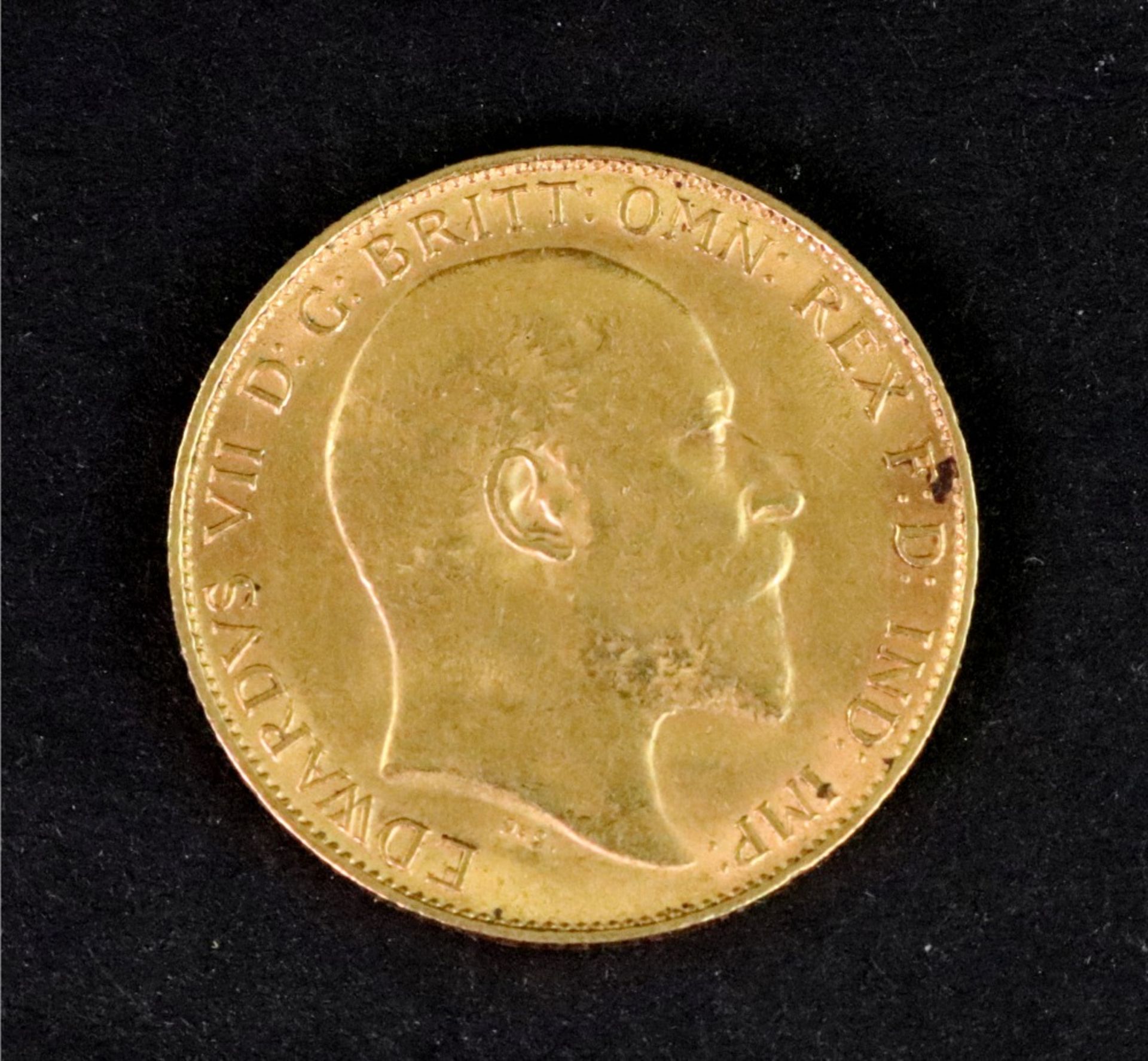 Edward VII half sovereign 1902. - Image 2 of 2