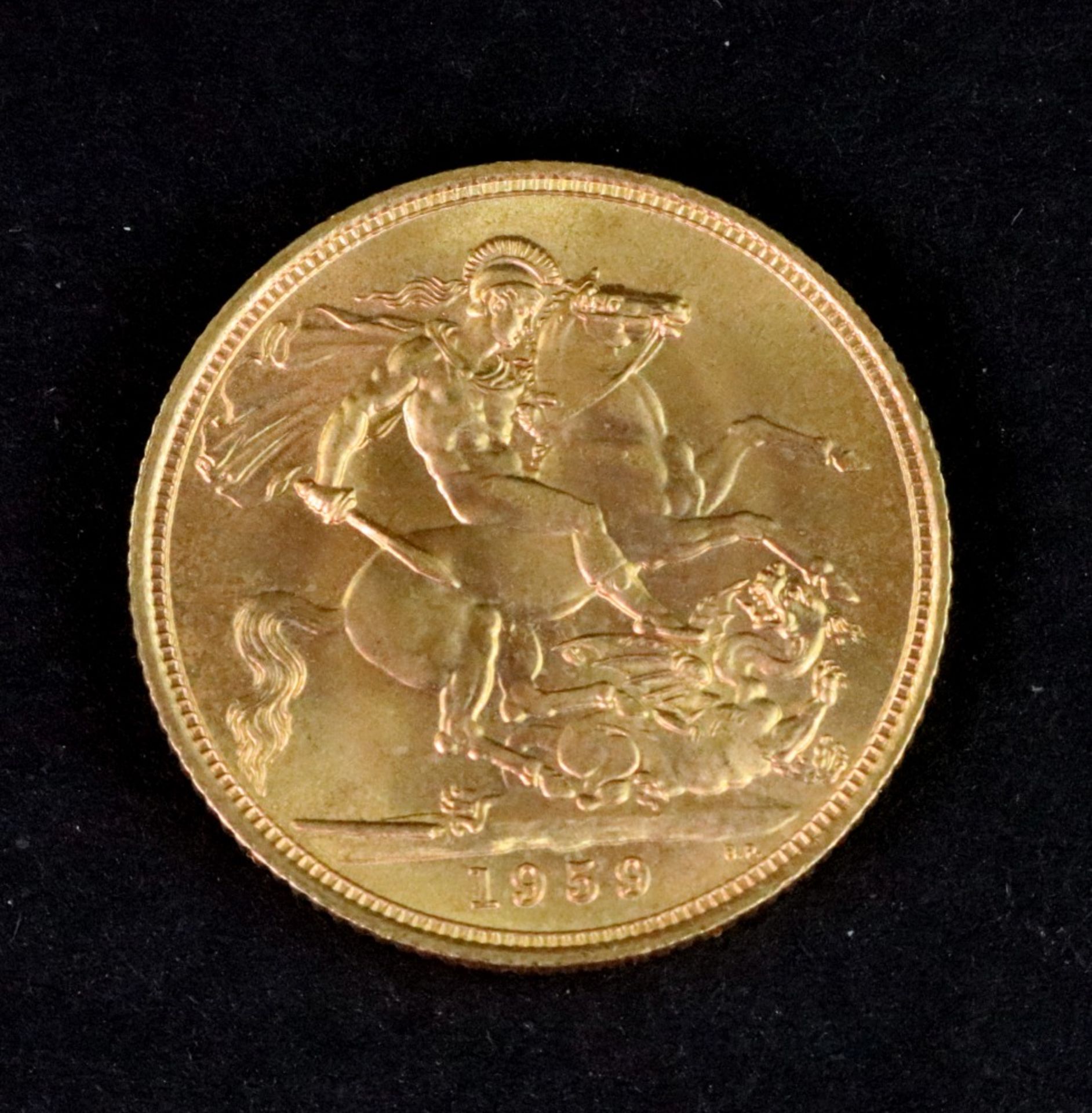 Elizabeth II sovereign 1959.