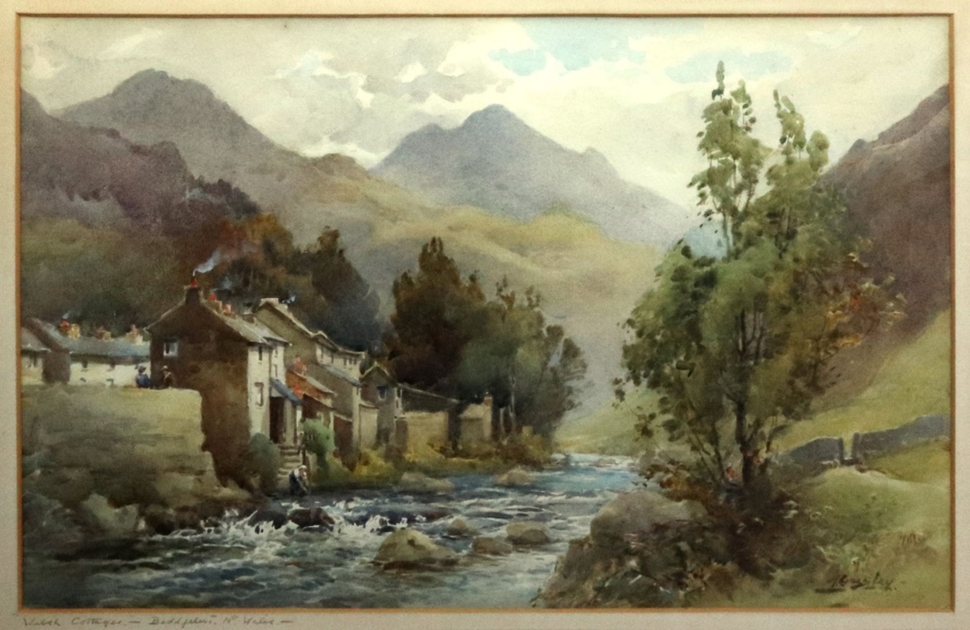 Harold Gresley (British, 1892-1967), Welsh Cottages, - Image 3 of 4