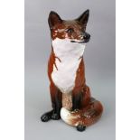 A Beswick figure of a fox, model no. 2348, 31cm high.