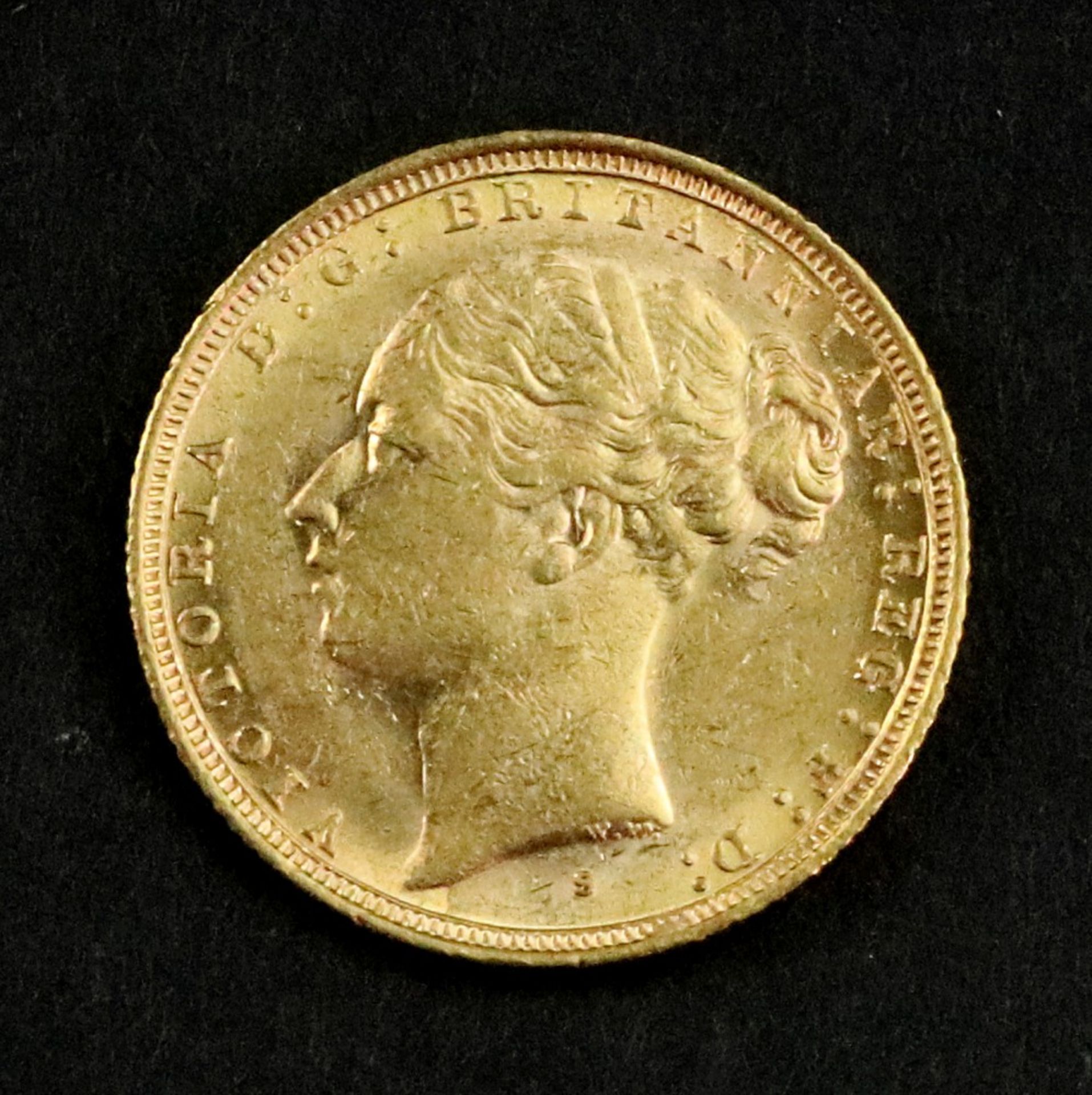 Queen Victoria sovereign 1887. - Image 2 of 2