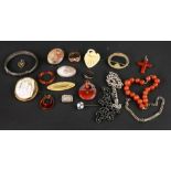 A collection of Victorian and later jewellery,