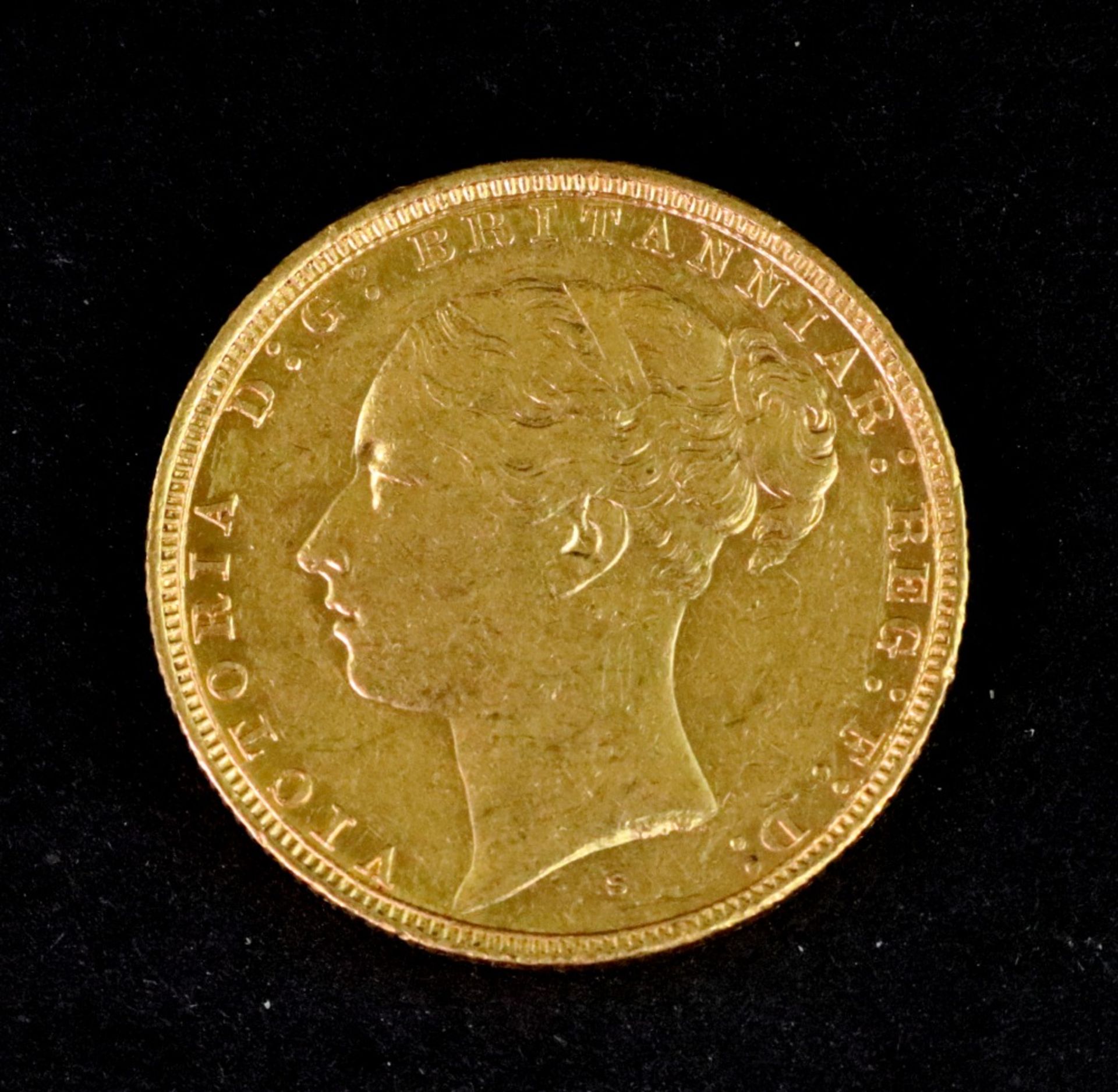 Queen Victoria sovereign 1881. - Image 2 of 2