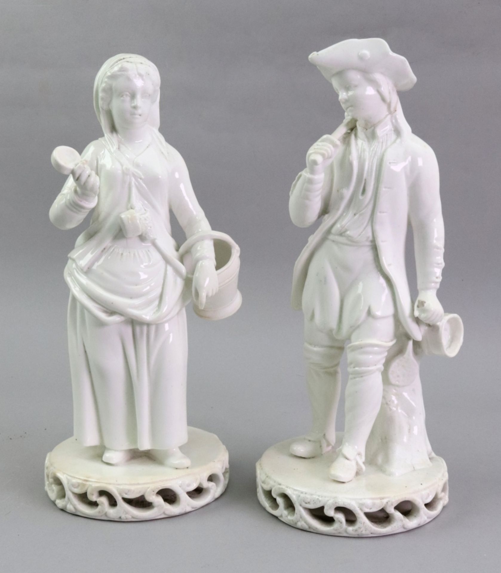 A group of English porcelain, 19th/20th century, comprising; a pair of Stevenson & Hancock,