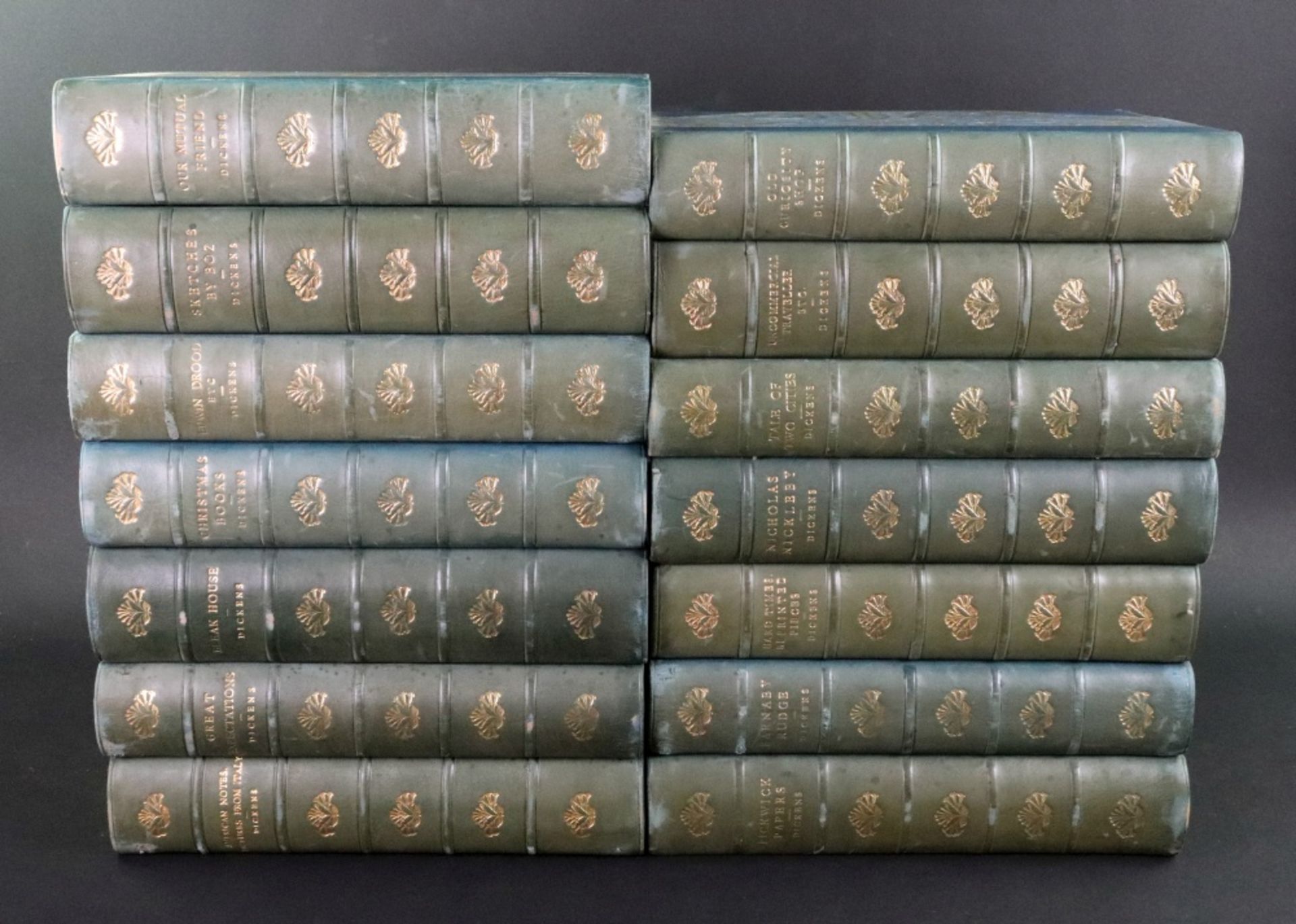DICKENS (Charles) The Authentic edition, 14 vols.