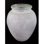 A Seguso Italian glass baluster vase, 34