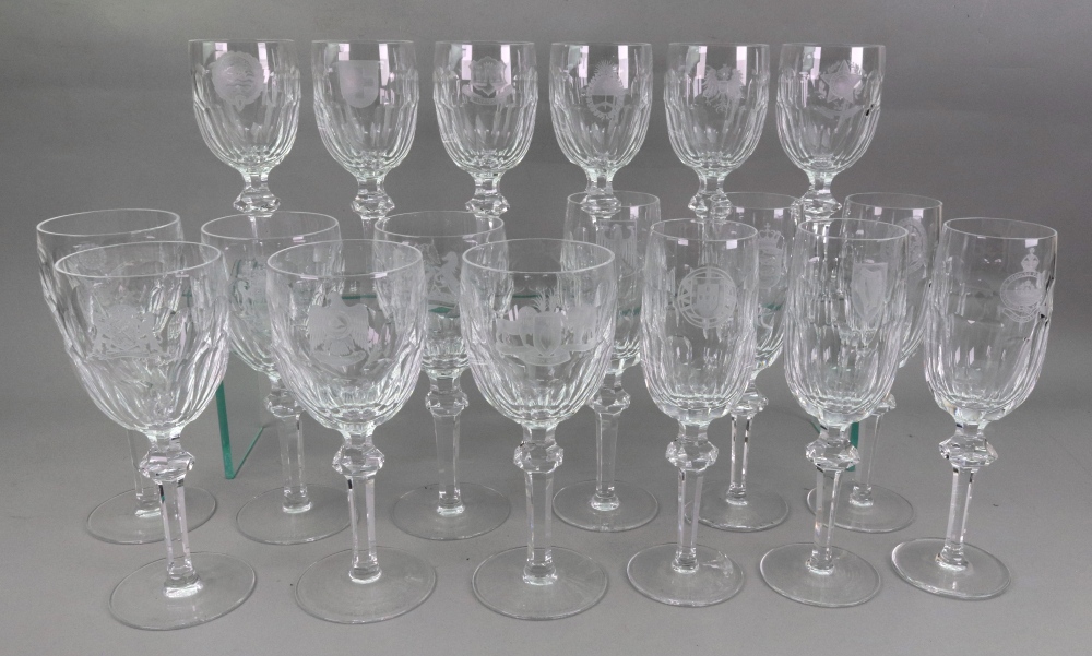 A suite of Waterford cut table glass, th