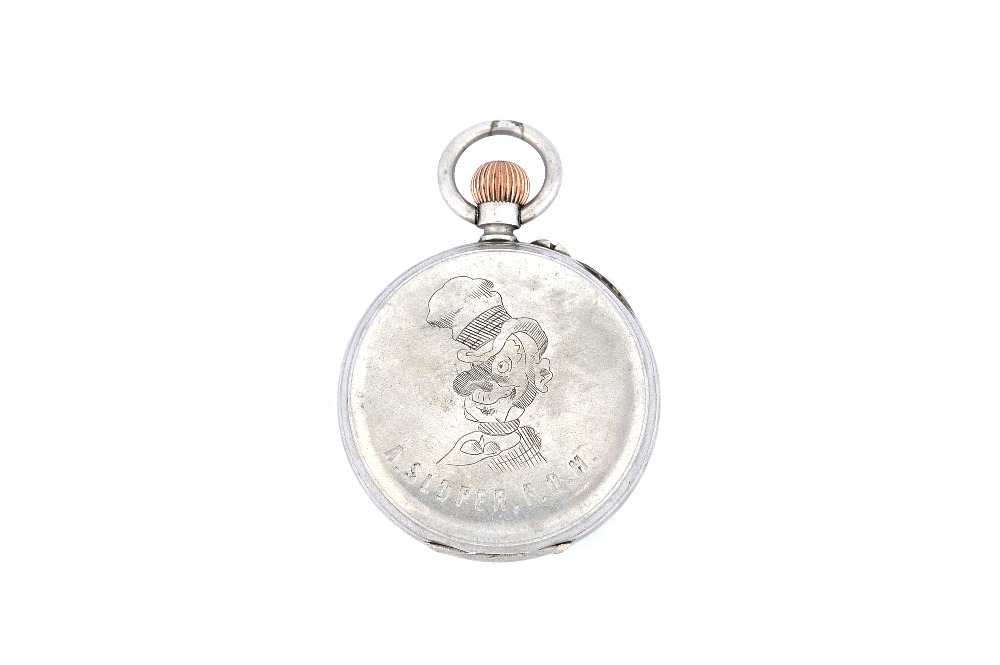 ALLY SLOPER: A vintage, late 19th century gentleman's pocket watch. - Image 2 of 4