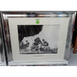 FINE ART GALLERY EXHIBITION PRINTS: a group of 5 black and white photographs.