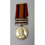 The Queen's South Africa Medal with two bars Cape Colony and South Africa 1902 to 1546 PTE C.
