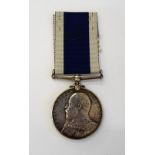 An Edward VII Navy Long Service and Good Conduct medal to JAMES WHITE, CORPL NO 4832 PLYMO. R.M.L.I.