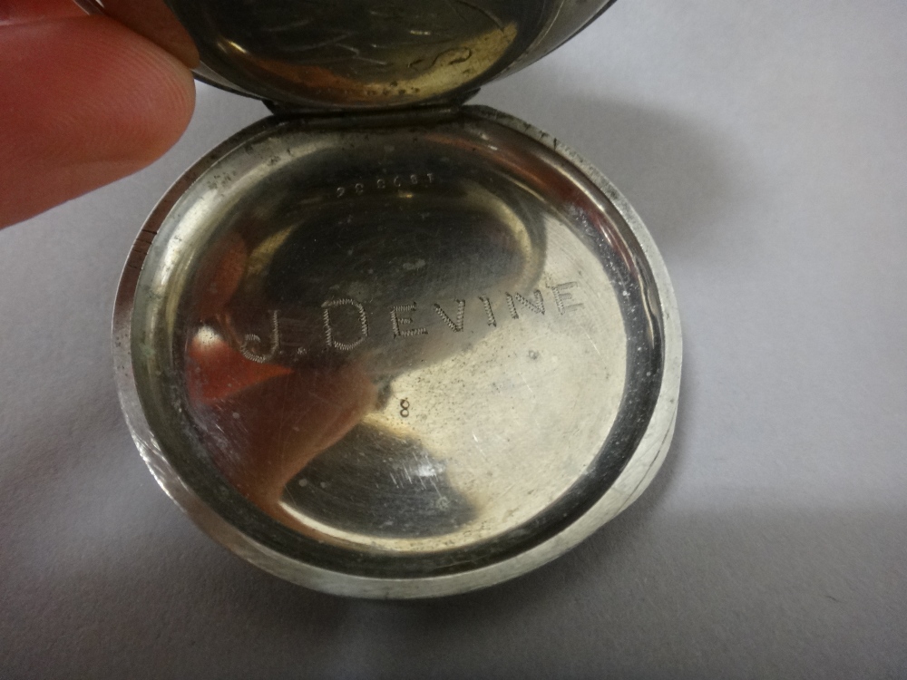 ALLY SLOPER: A vintage, late 19th century gentleman's pocket watch. - Image 4 of 4